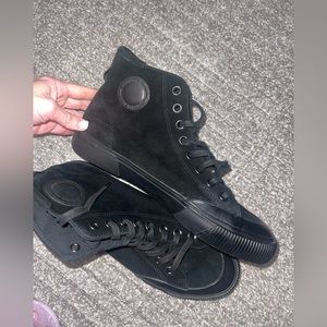 Mens all saints converse high top sneaker 7.5 41